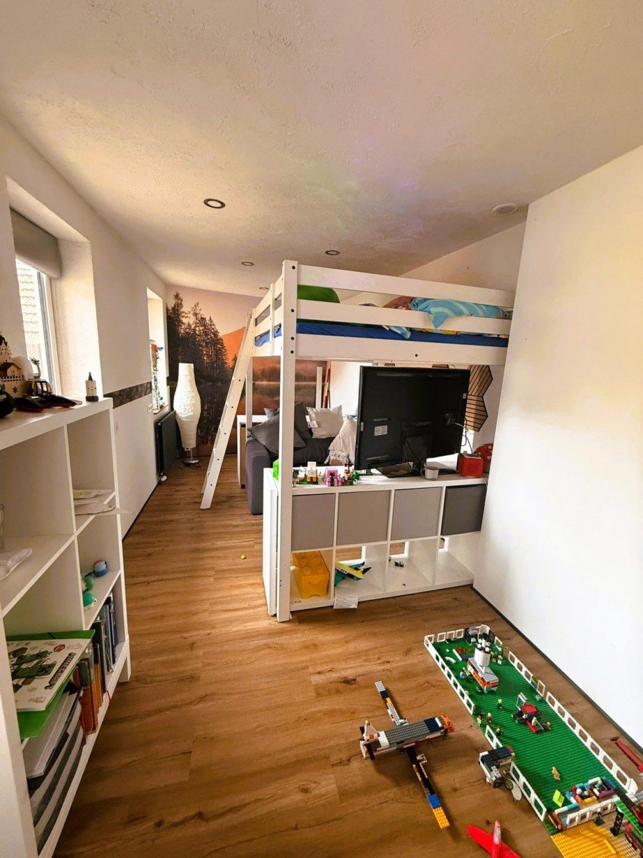 Kinderzimmer mit Hochbett Einfamilienhaus Ilmenau