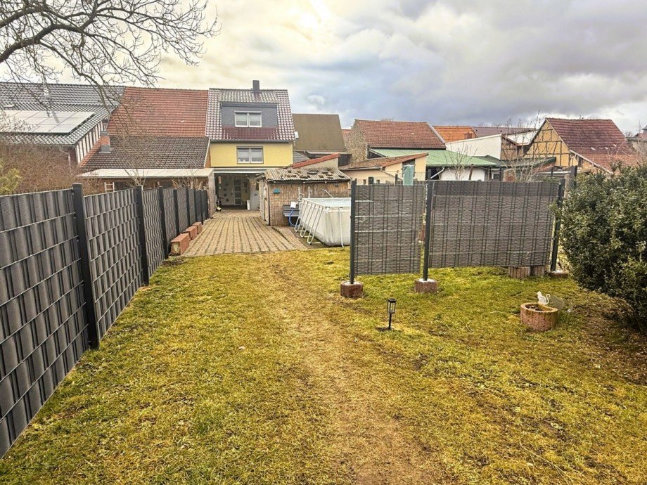 Hausansicht Doppelhaush�lfte Ilmenau