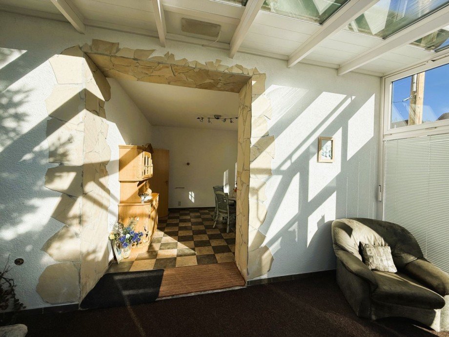 Gem�tlicher Wintergarten B�rohaus Ilmenau