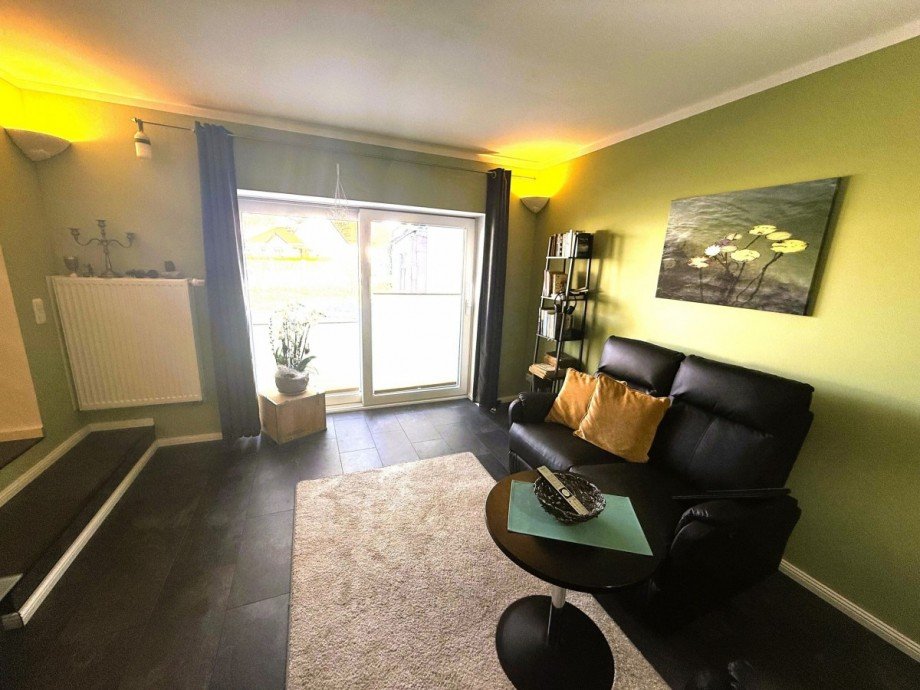 Gem�tliches Wohnzimmer Doppelhaush�lfte Arnstadt