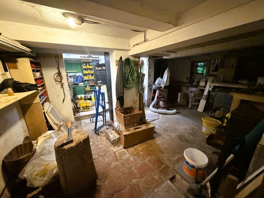 Kellerwerkstatt mit Werkzeugen Einfamilienhaus Ilmenau