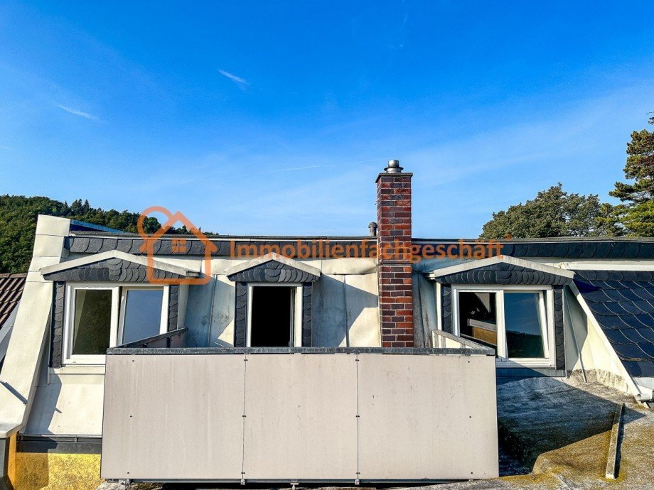 Dachterrasse Dachgeschosswohnung Ilmenau