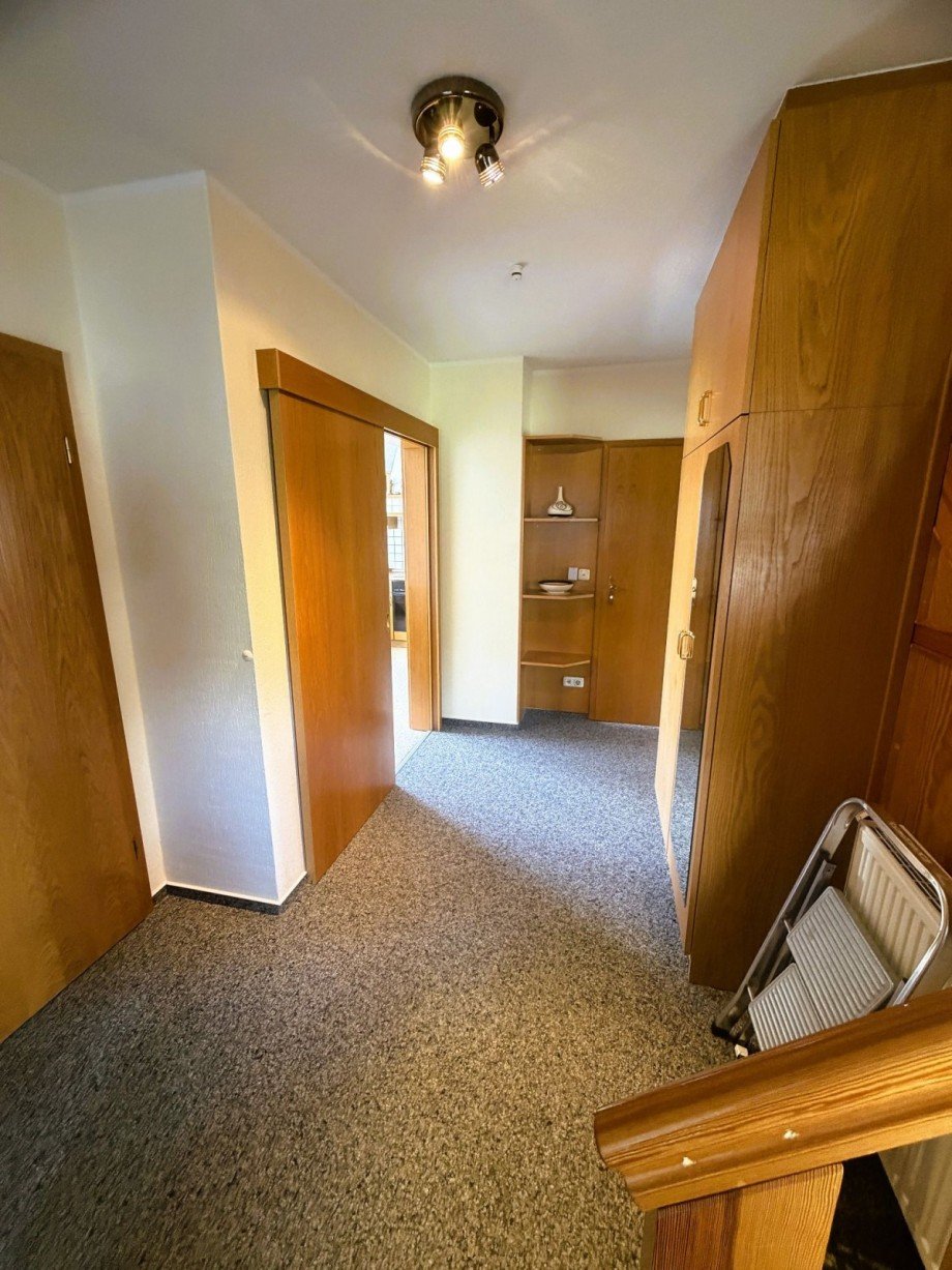 Flur mit Holzm�beln Einfamilienhaus Stadtilm