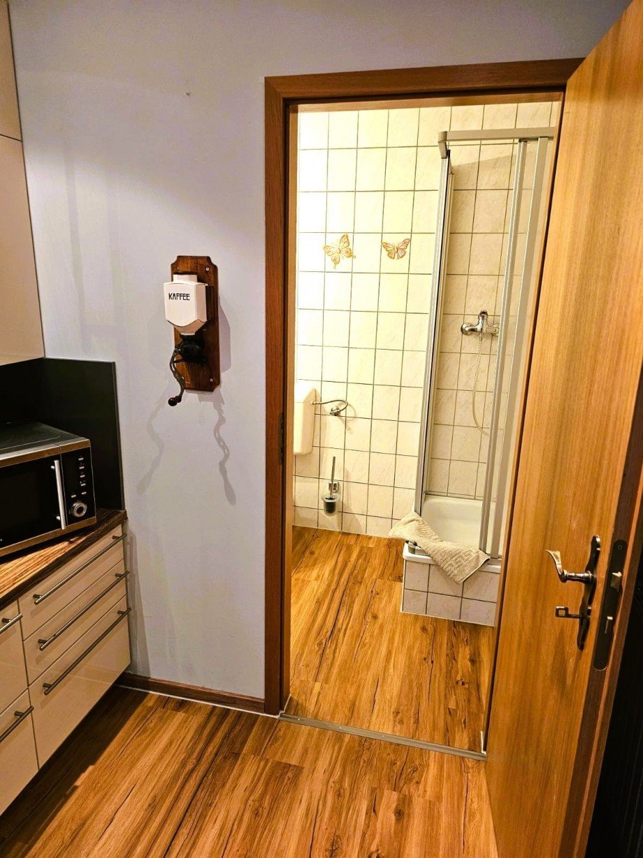 K�che mit Badzugang Freizeitimmobilie Masserberg