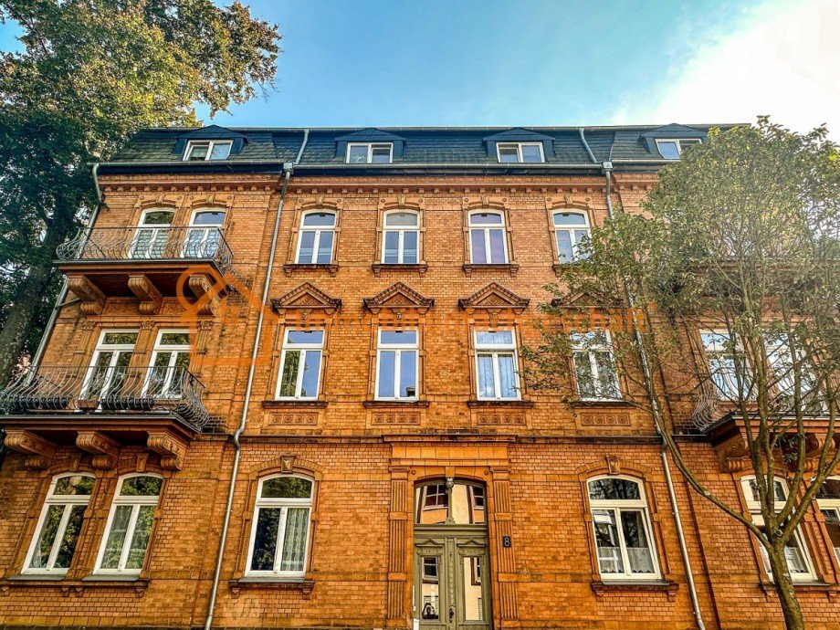 Hausansicht Dachgeschosswohnung Ilmenau