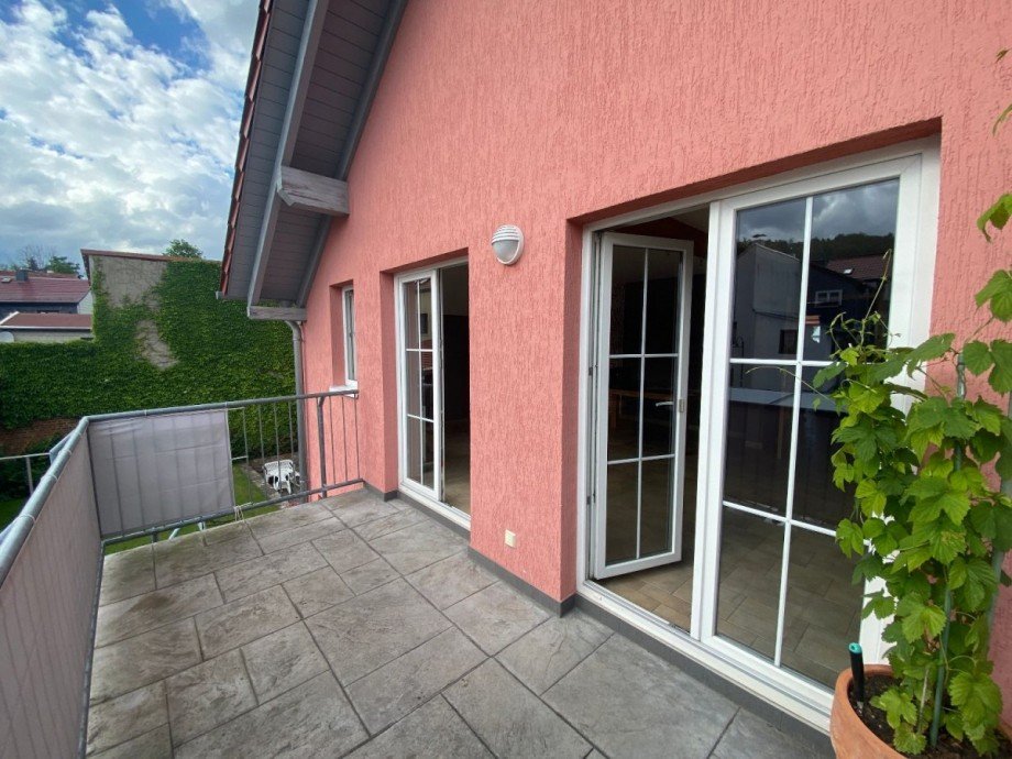 Balkon Dachgeschosswohnung Ilmenau