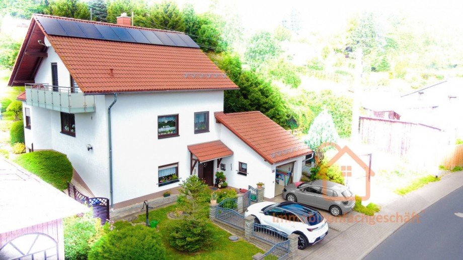 Ansicht-S�d-Ost Einfamilienhaus Elgersburg