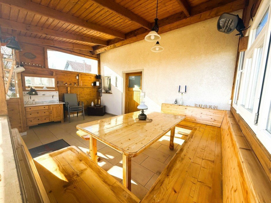 Terrasse Doppelhaush�lfte Arnstadt