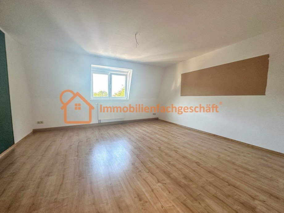 Schlafzimmer Dachgeschosswohnung Ilmenau