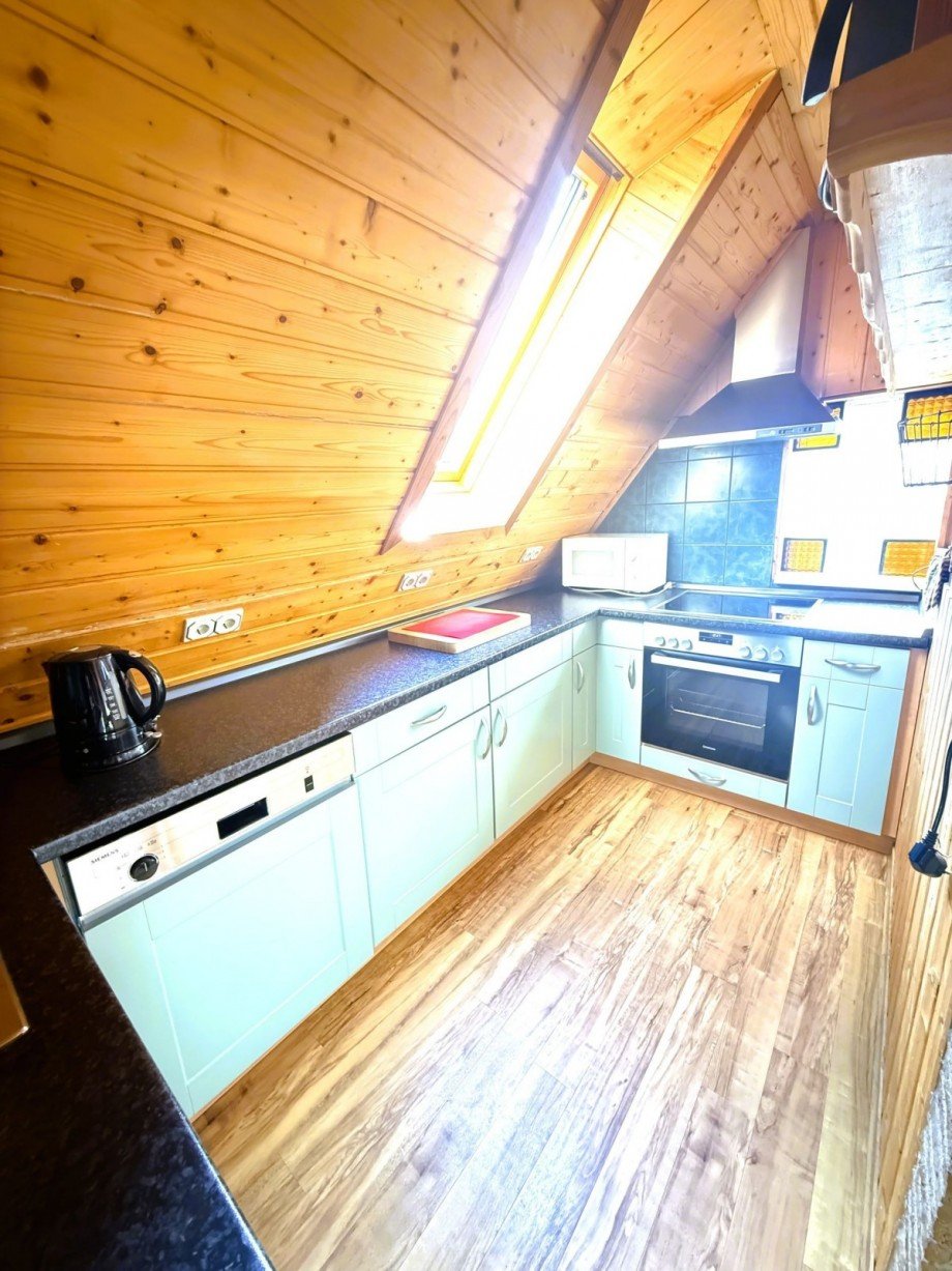 Gem�tliche Dachk�che Freizeitimmobilie Masserberg