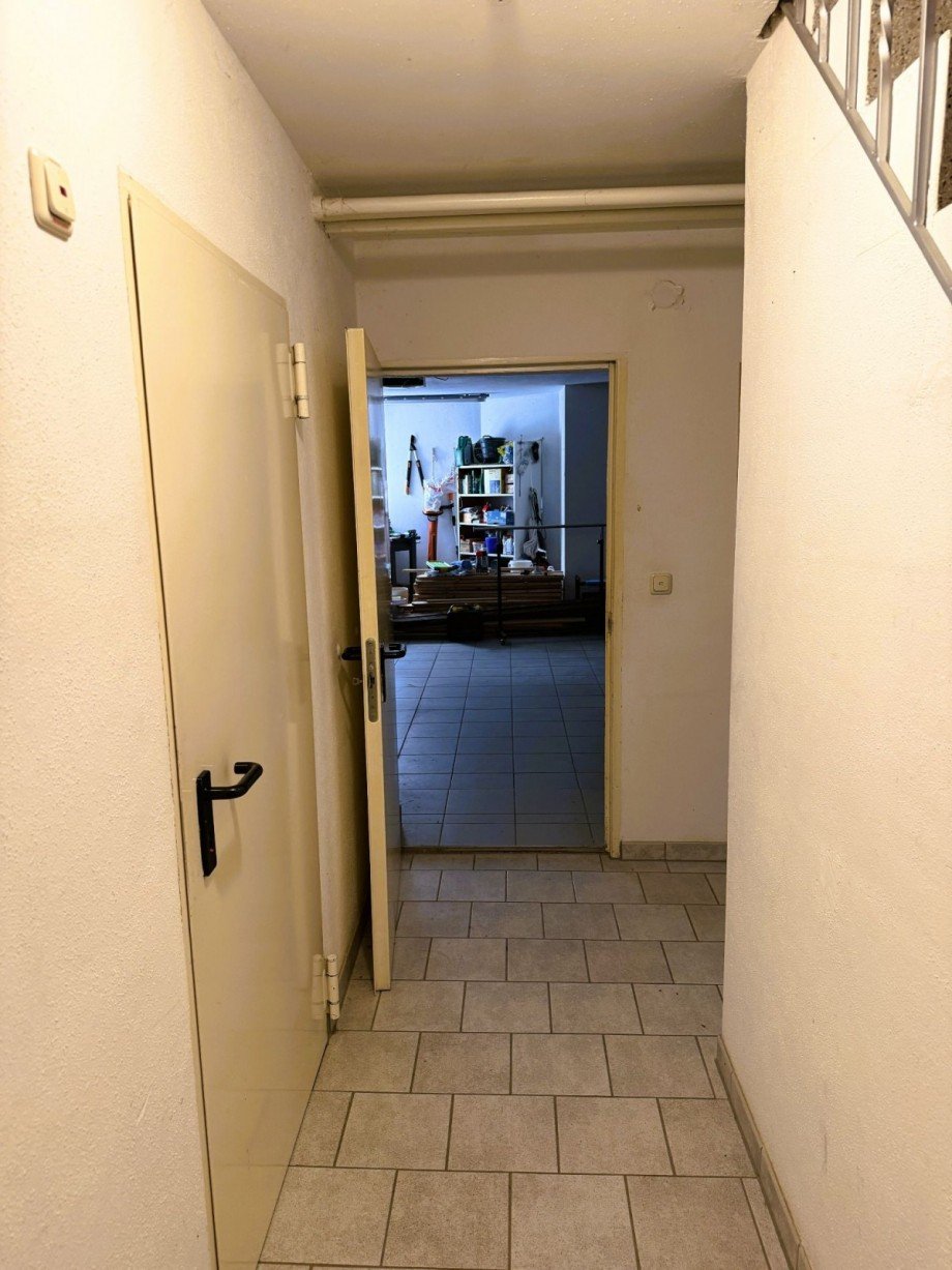 Offene T�r zum Wohnzimmer Einfamilienhaus Stadtilm