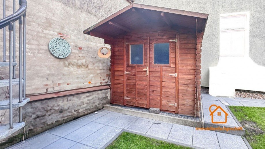 Gartenh�tte Reihenmittelhaus Ilmenau
