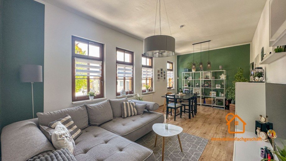 Wohnzimmer2 Reihenmittelhaus Ilmenau