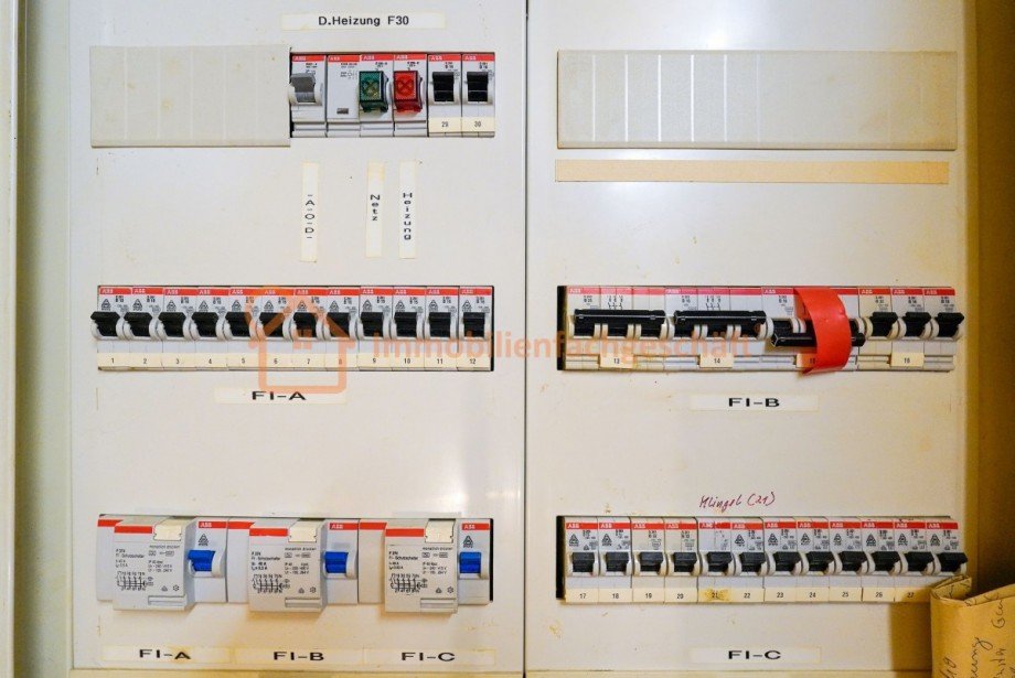 Elektrischer Sicherungskasten Haus Neuhaus