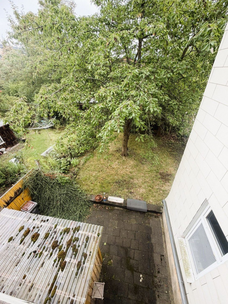 Gartenansicht von oben Mehrfamilienhaus Ilmenau