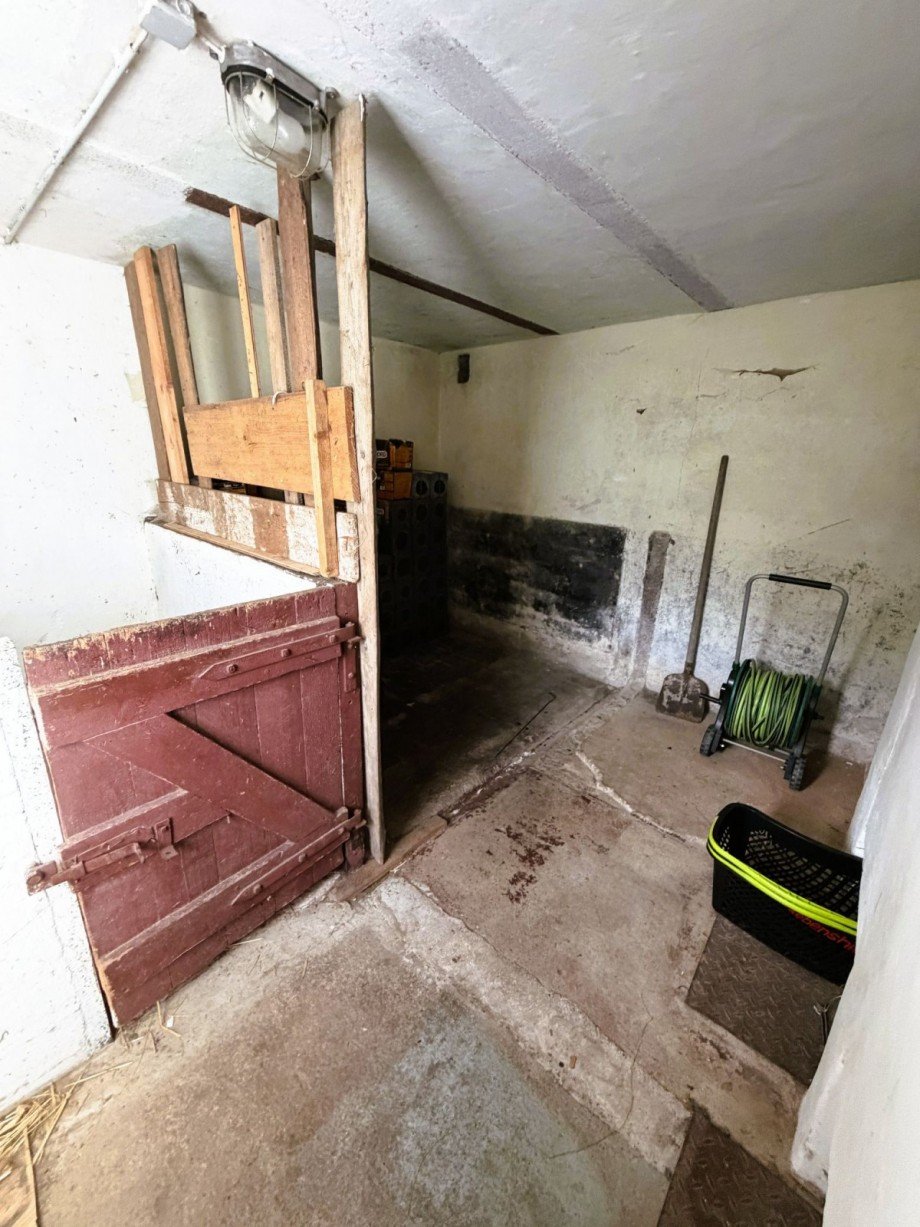 Kellerraum mit Holzt�r Mehrfamilienhaus Katzh�tte