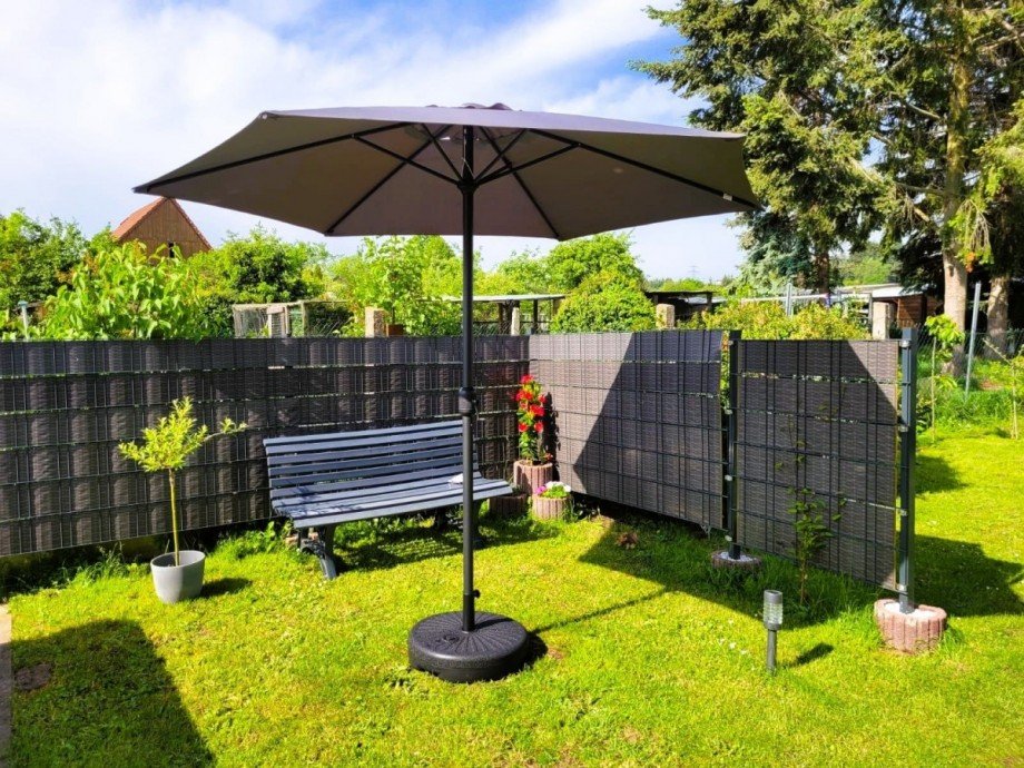 Garten Doppelhaush�lfte Ilmenau