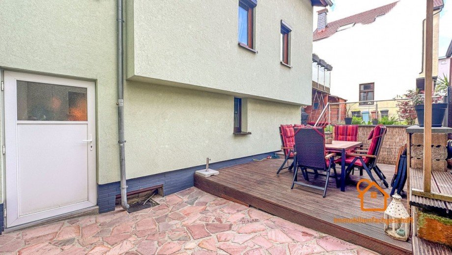 Terasse Reihenmittelhaus Ilmenau