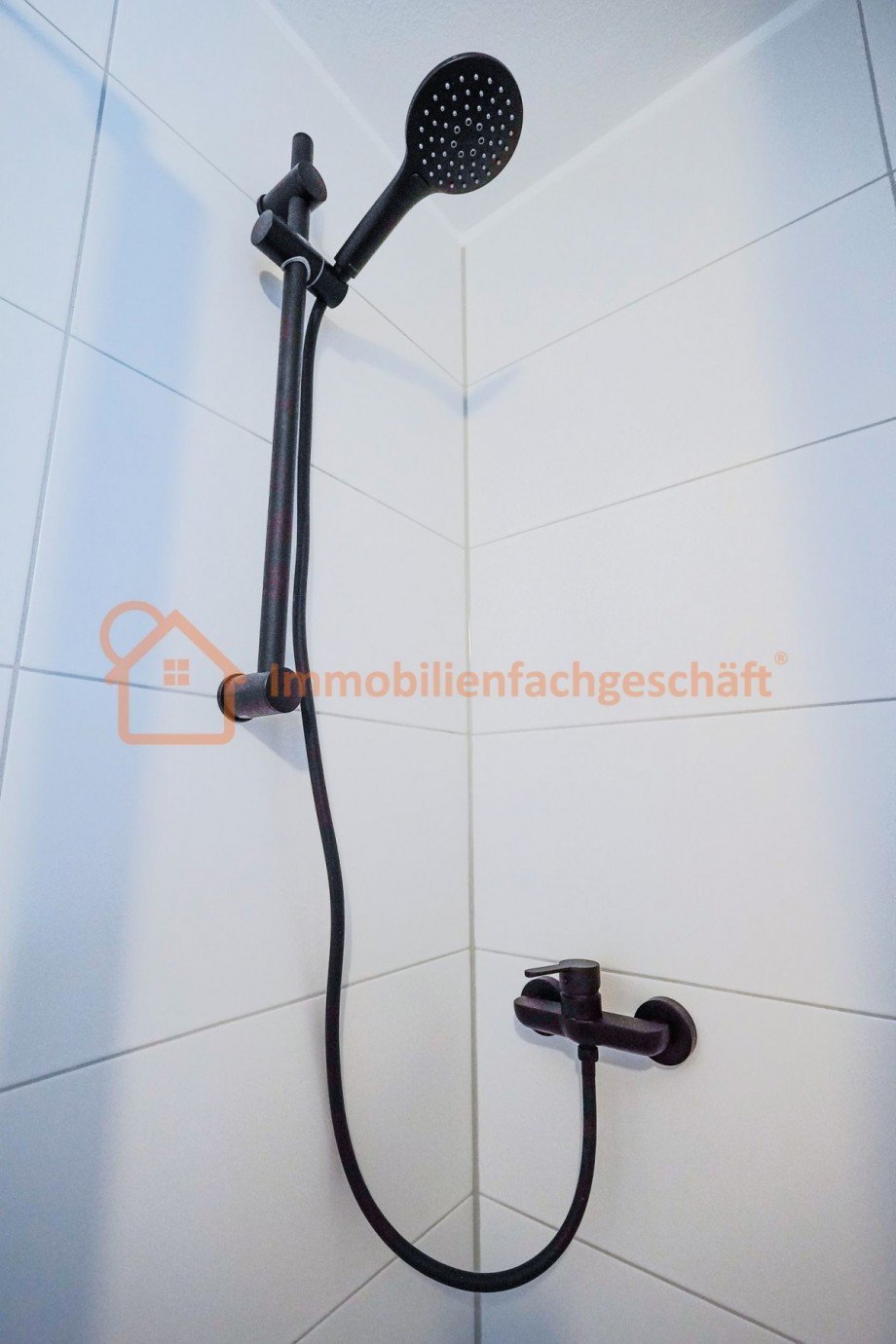 Moderne Dusche Erdgeschosswohnung Ilmenau