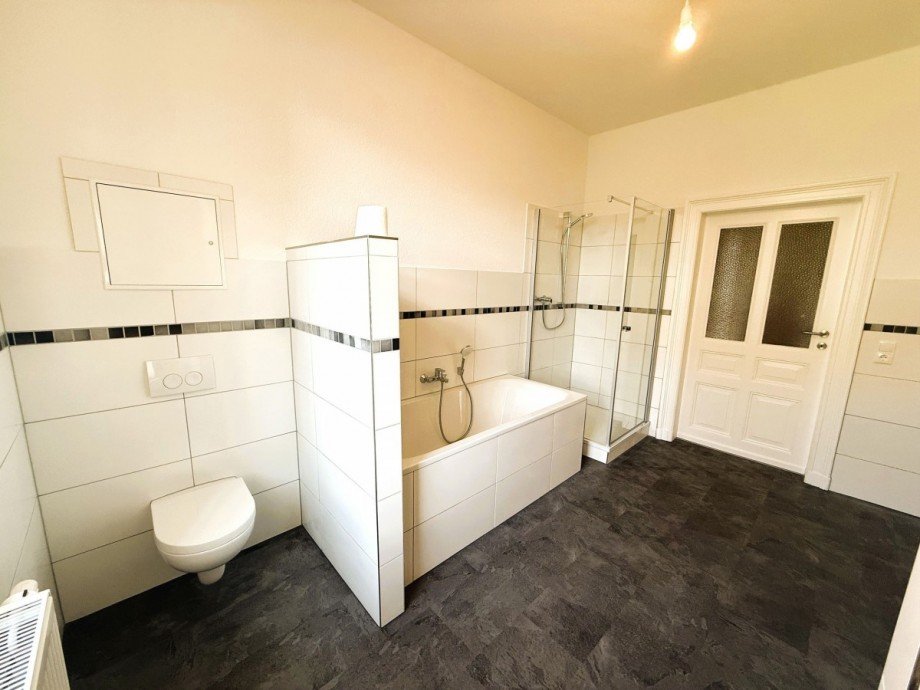 Badezimmer Erdgeschosswohnung Ilmenau