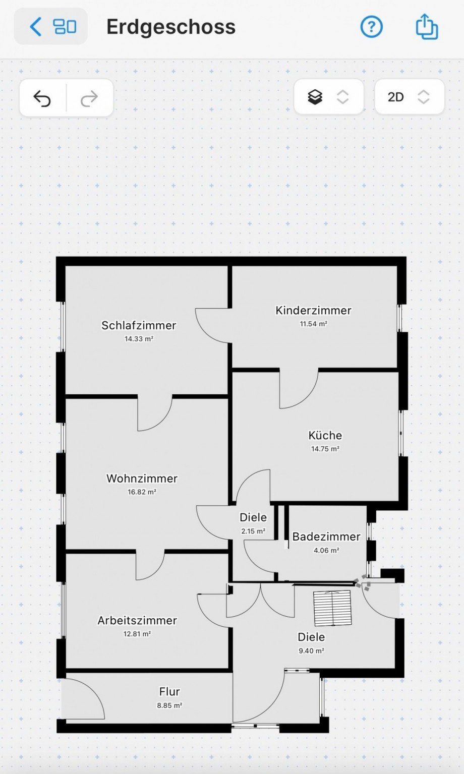 Grundriss Erdgeschoss Mehrfamilienhaus Ilmenau