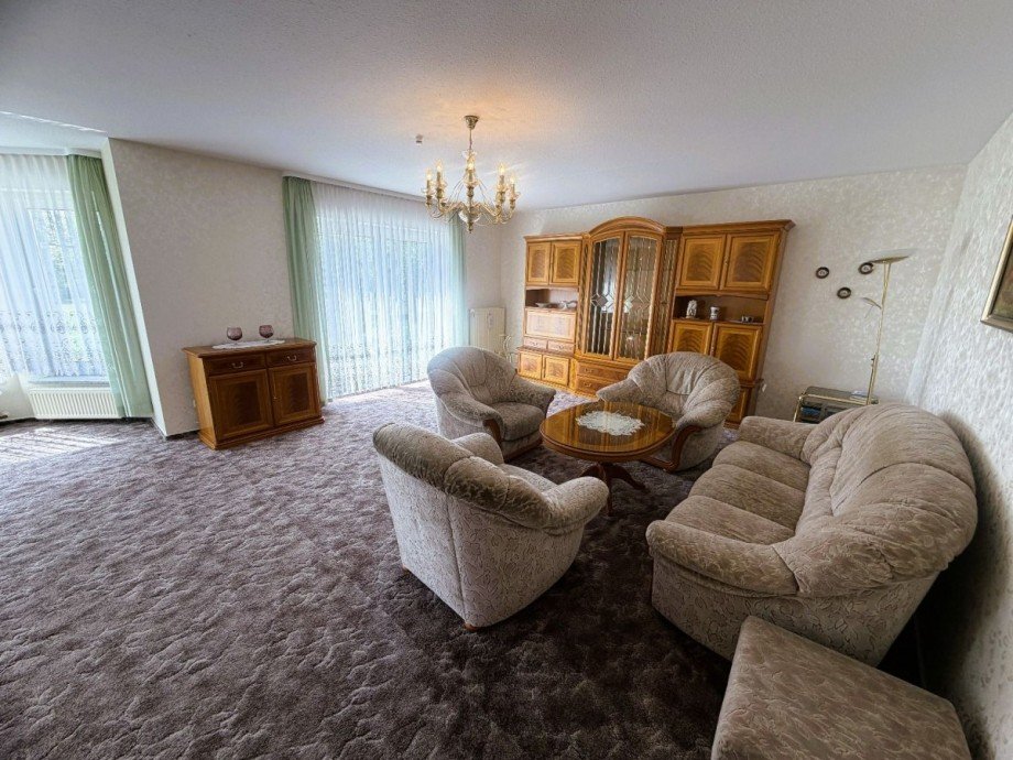 Wohnzimmer mit Sofa-Set Einfamilienhaus Stadtilm