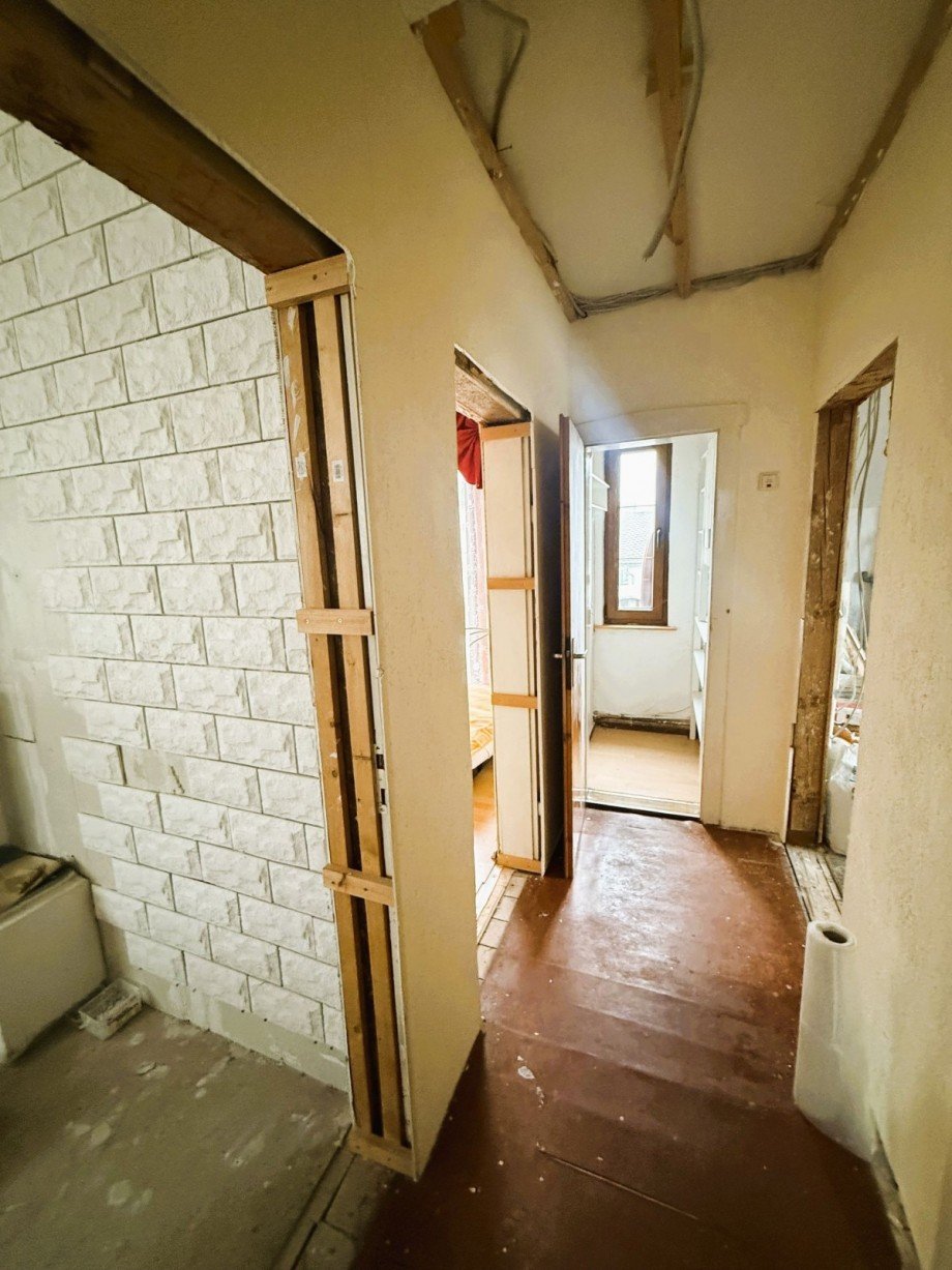 Flur mit offenen T�ren Einfamilienhaus Gro�breitenbach