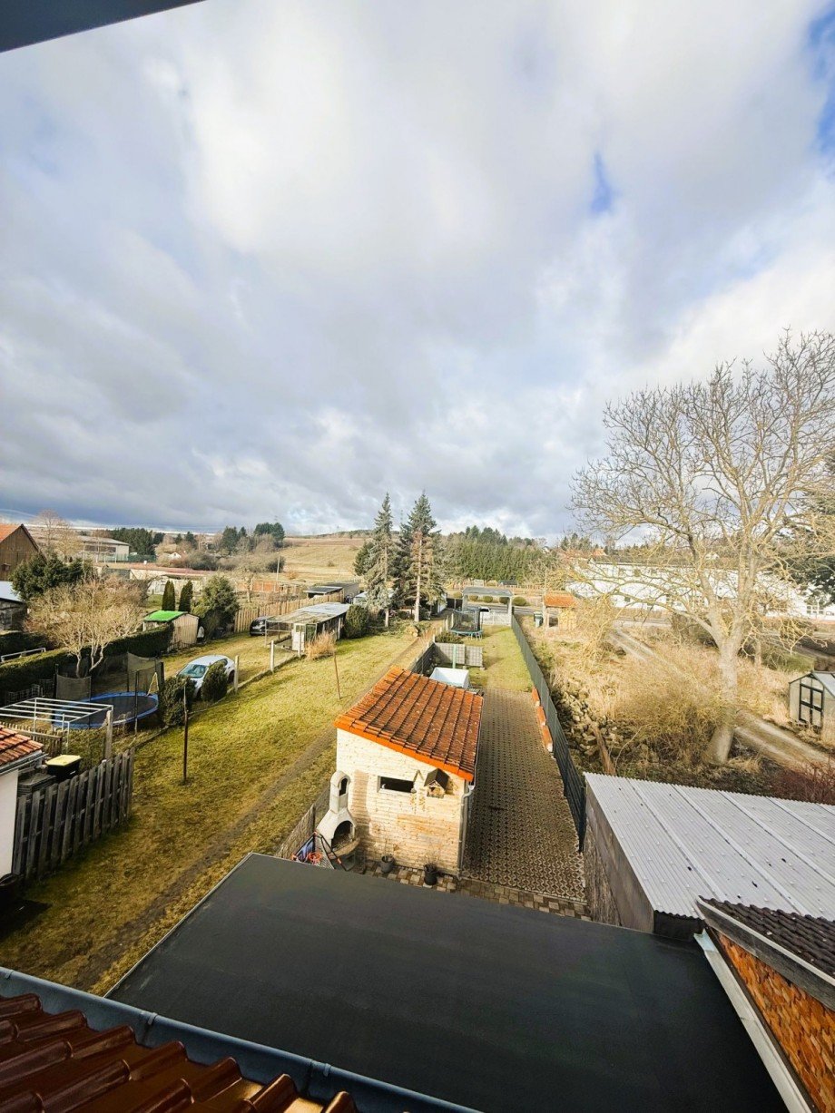 Aussicht Doppelhaush�lfte Ilmenau