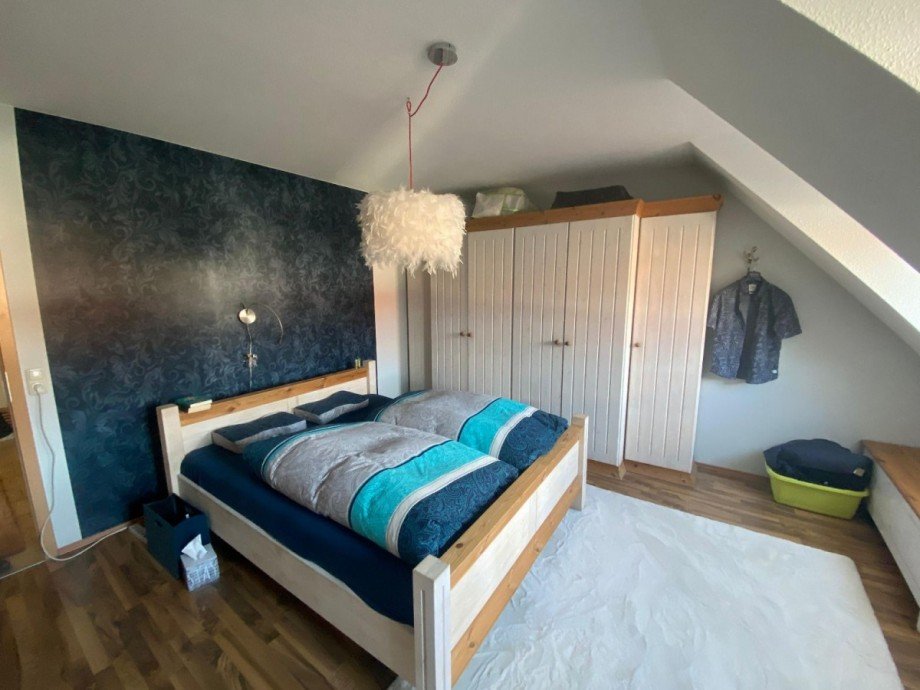 Schlafzimmer2 Dachgeschosswohnung Ilmenau