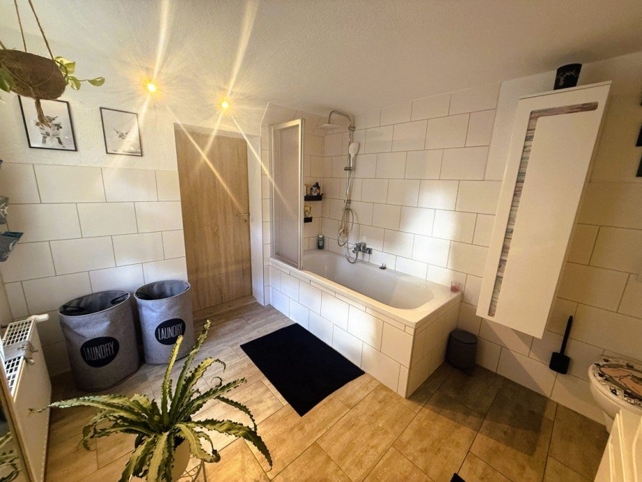 Badezimmer Doppelhaush�lfte Ilmenau