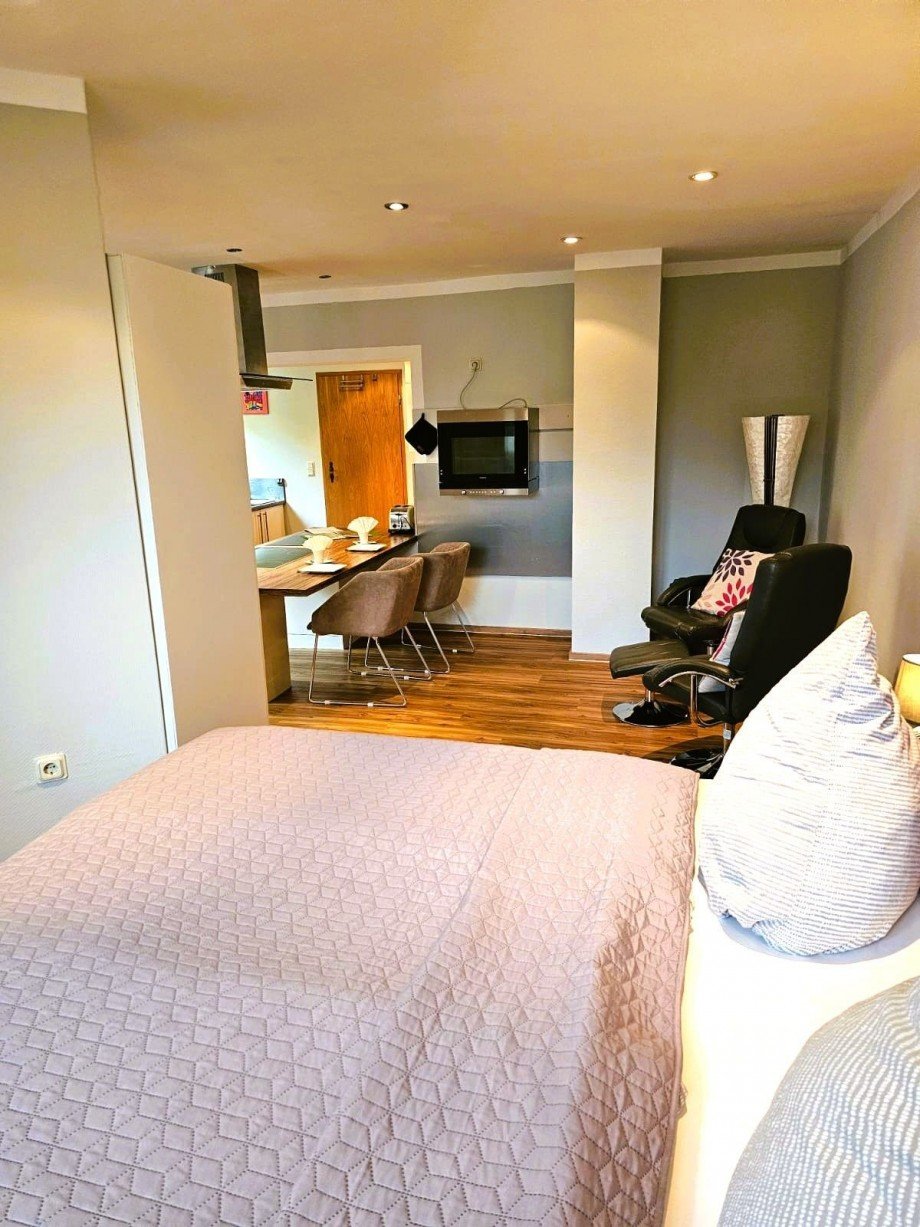 Modernes Apartmentzimmer Freizeitimmobilie Masserberg