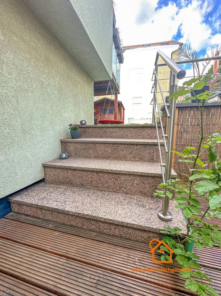 Gartenzugang Reihenmittelhaus Ilmenau