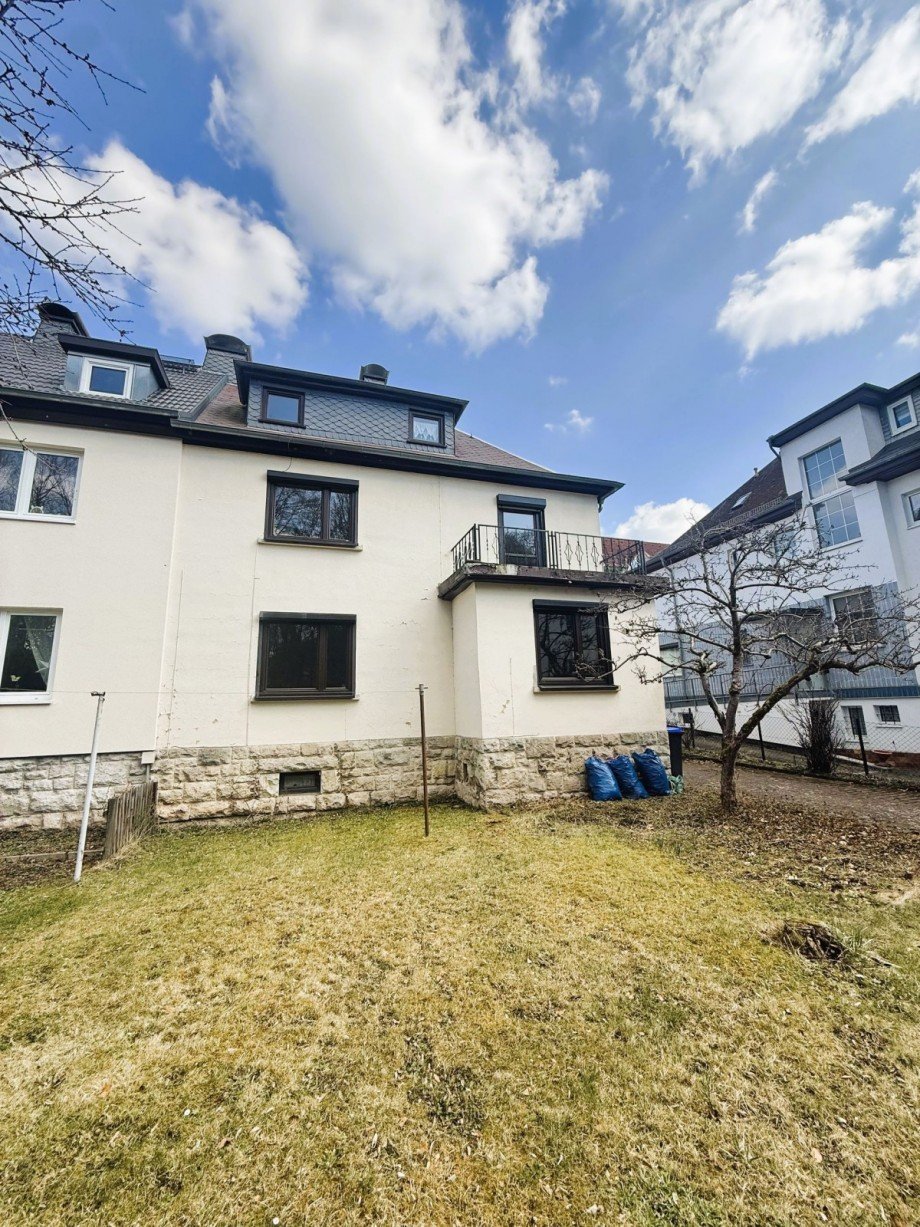 Gartenansicht II Doppelhaush�lfte Ilmenau