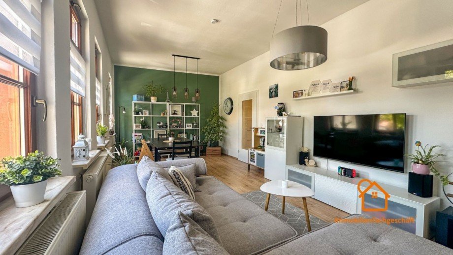 Wohnzimmer3 Reihenmittelhaus Ilmenau