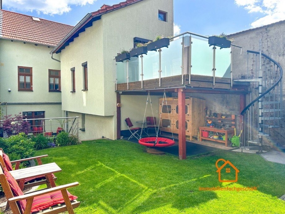 Garten Reihenmittelhaus Ilmenau