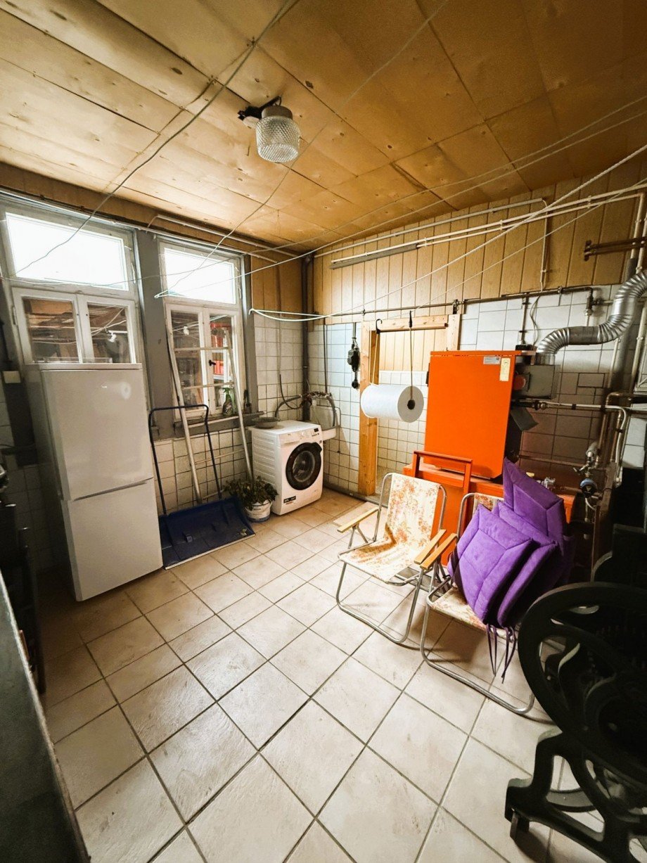 Waschk�che mit Ger�ten Reihenmittelhaus Ilmenau