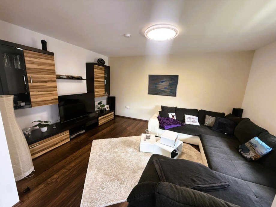 Modernes Wohnzimmer Einfamilienhaus Steinbach am Wald