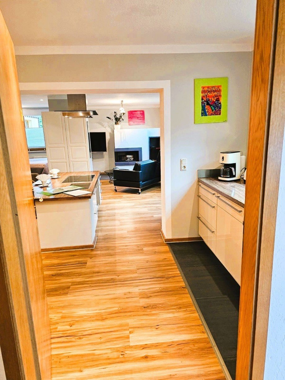 Helle moderne K�che Freizeitimmobilie Masserberg