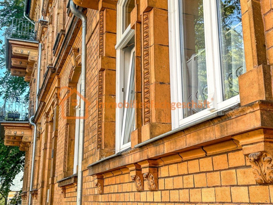 Fassade nach Osten Dachgeschosswohnung Ilmenau