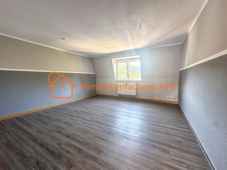 Wohnzimmer Dachgeschosswohnung Ilmenau