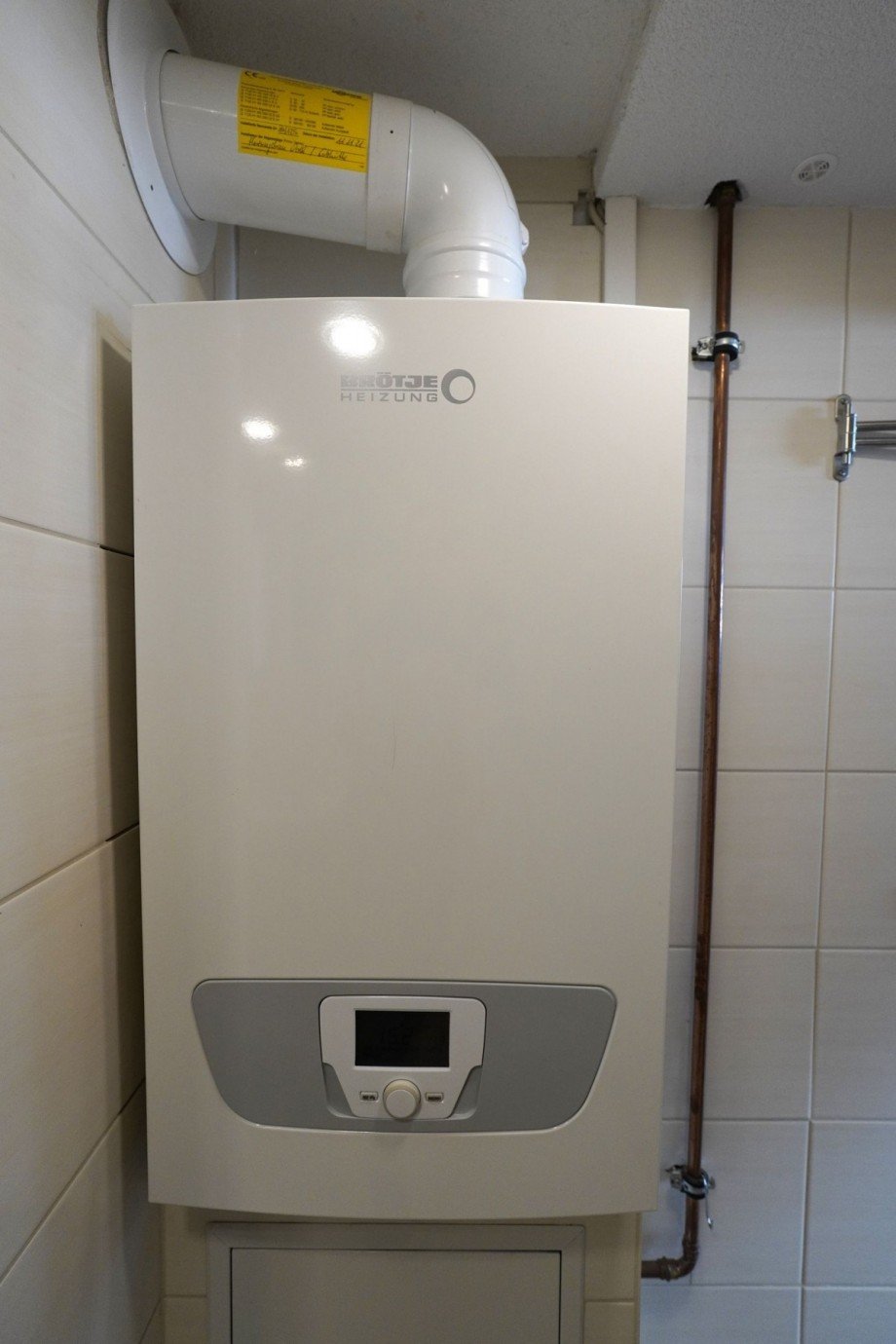 Moderne Heiztherme Reihenendhaus Goldisthal