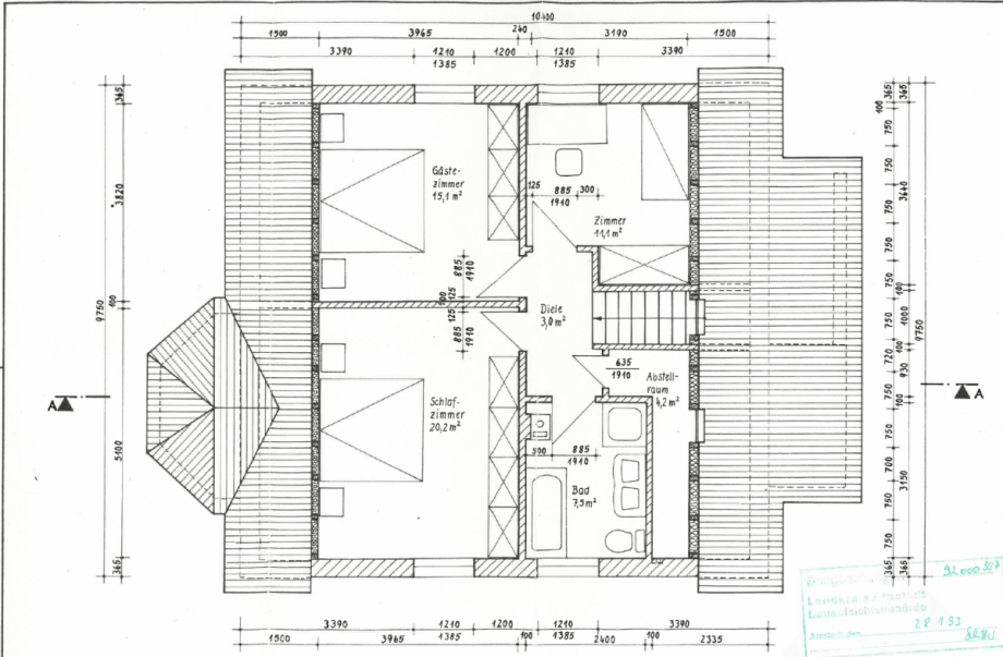 Grundriss DG.png Einfamilienhaus Stadtilm