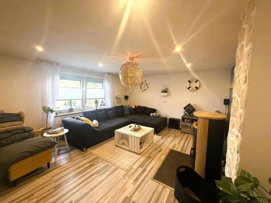 Wohnzimmer Doppelhaush�lfte Ilmenau