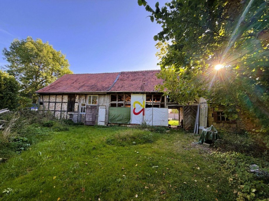 Fachwerkhaus im Gr�nen Gemischt-Grundst�ck Stadtilm