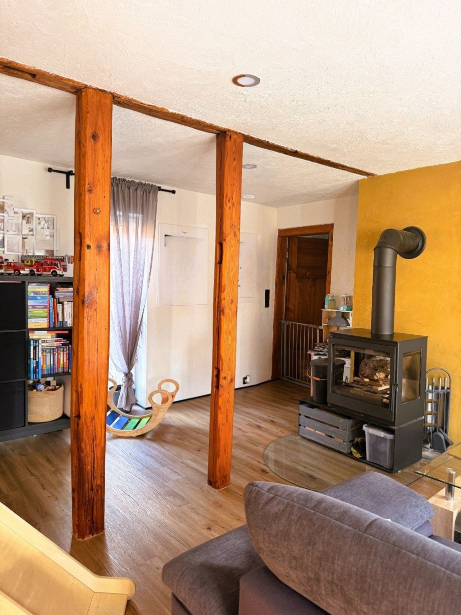 Gem�tliches Wohnzimmer Einfamilienhaus Ilmenau