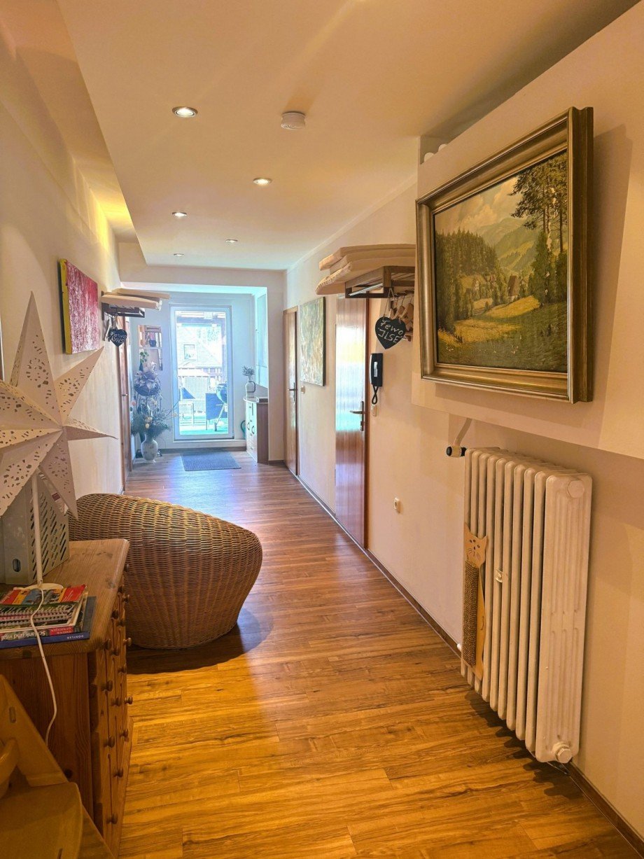 Flur mit Dekorationen Freizeitimmobilie Masserberg